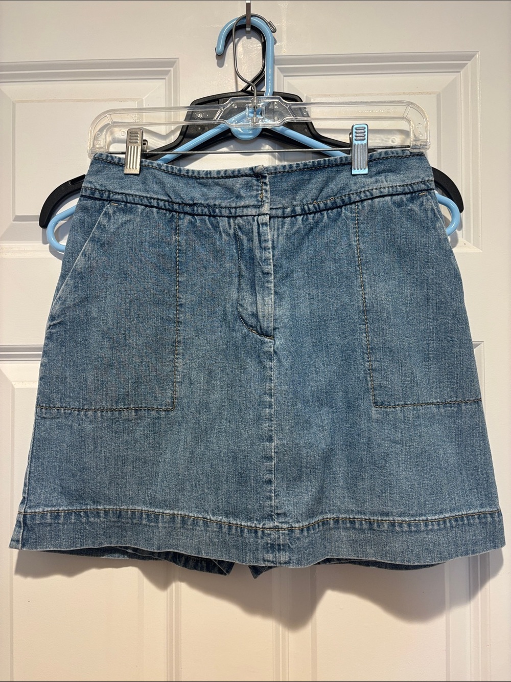 Denim Skort